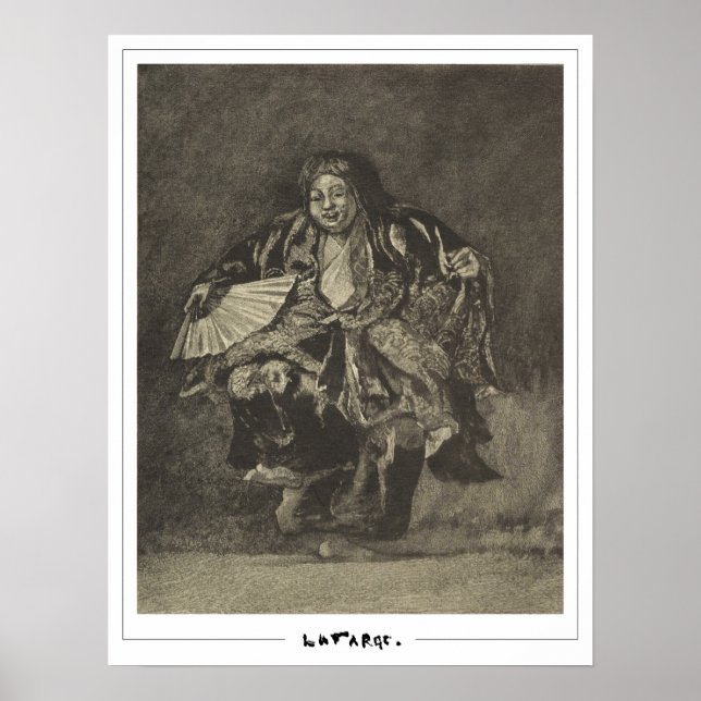 John La Farge Zedign Art Poster nr 140 (Framsidan)