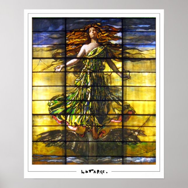 John La Farge Zedign Art Poster nr 158 (Framsidan)