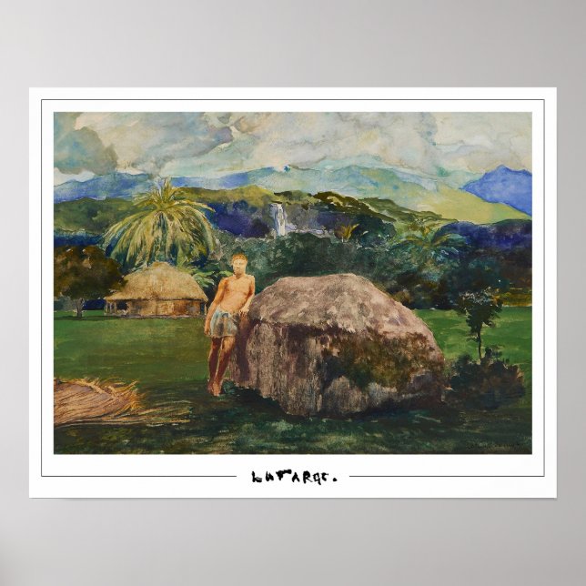 John La Farge Zedign Konstaffisch #138 Poster (Framsidan)
