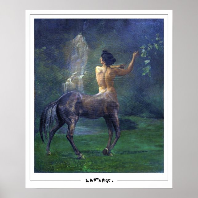John La Farge Zedign Konstaffisch #27 Poster (Framsidan)
