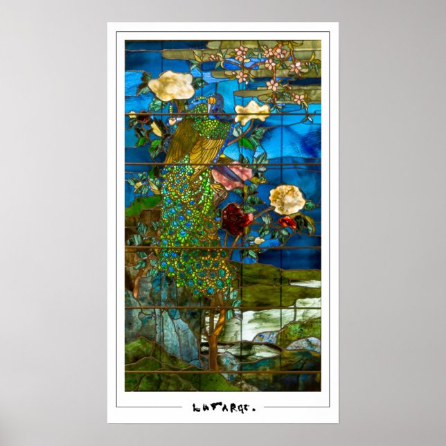 John La Farge Zedign konstaffisch #91 Poster (Framsidan)