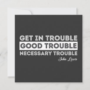 John Lewis - Bra Trouble Quote Inbjudningar