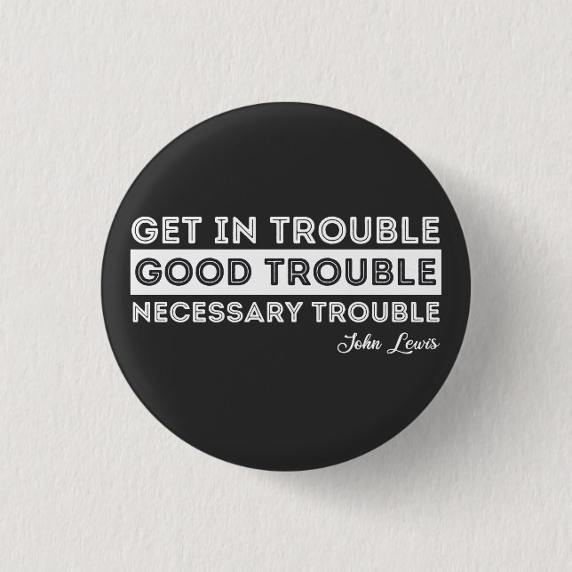 John Lewis - Bra Trouble Quote Knapp (Framsida)