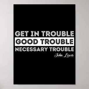 John Lewis - Bra Trouble Quote Poster