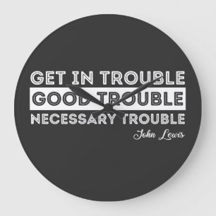 John Lewis - Bra Trouble Quote Stor Klocka