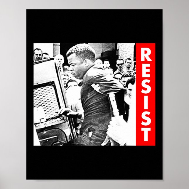 John Lewis - Resist Poster (Framsidan)