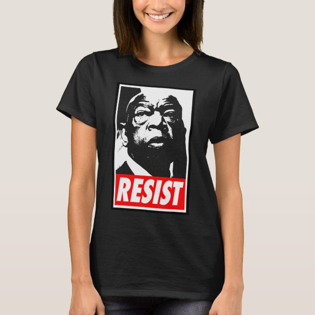 John Lewis - Resistens - 2020 T Shirt (Framsida)