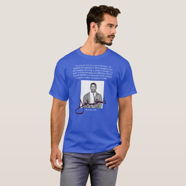 John Lewis T Shirt (Hel framsida)
