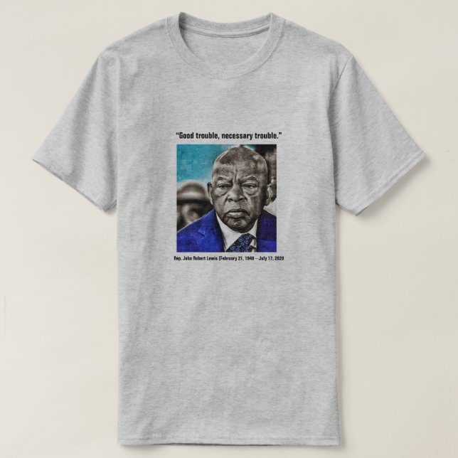  John Lewis T Shirt (Design framsida)