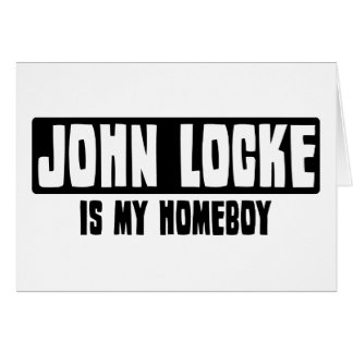John Locke är min Homeboy Hälsningskort