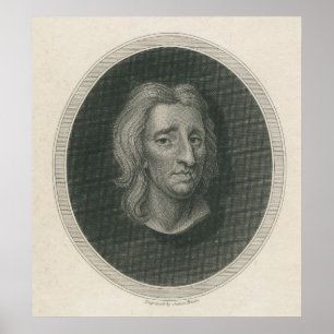 John Locke, graverad av James Basire Poster