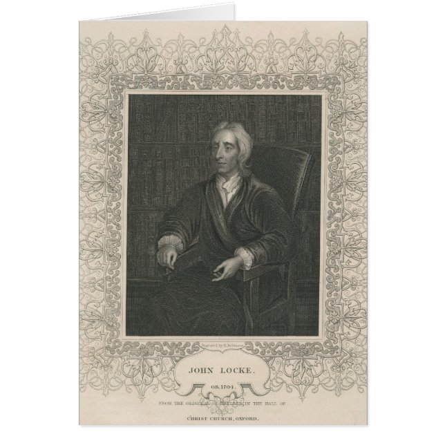 John Locke Hälsningskort (Framsidan)