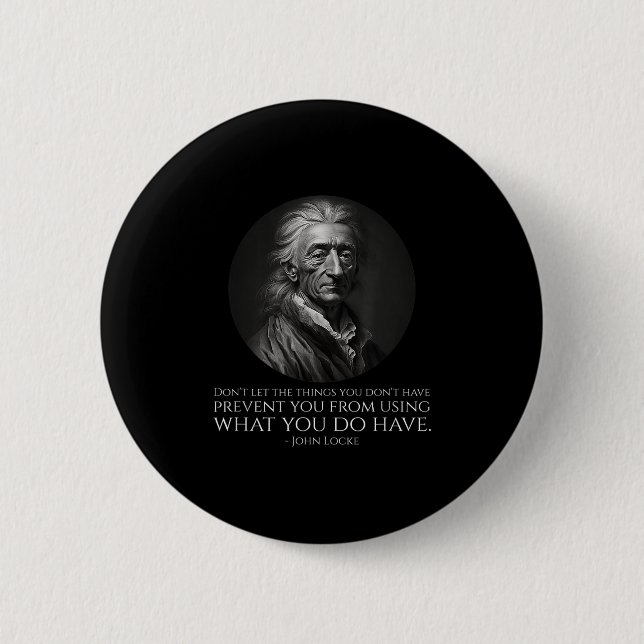 John Locke Quote - politisk filosofi - Klical Lib Knapp (Framsida)