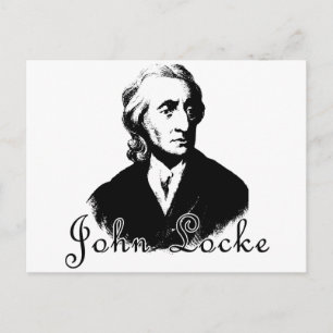 JOHN LOCKE T-skjortor och produkter Vykort