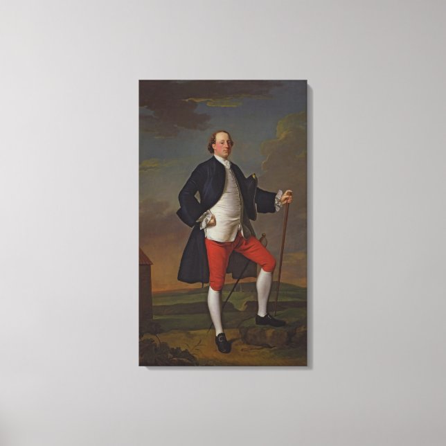 John Manners, Marquess of Granby, 1745 Canvastryck (Framsida)