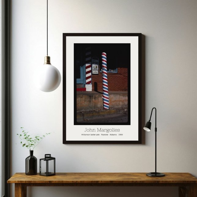 JOHN MARGOLIES - BARBER ROANOKE ALABAMA POSTER (Skapare uppladdad)