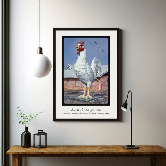 JOHN MARGOLIES - CHICKEN SPRINGDALE ARKANSAS POSTER (Skapare uppladdad)
