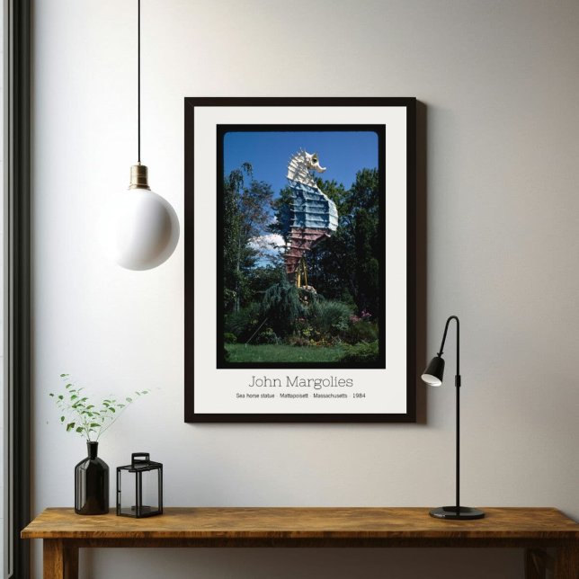 JOHN MARGOLIES - SEAHORSE MATTAPOISETT MA POSTER (Skapare uppladdad)