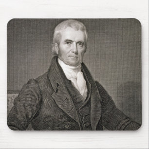 John Marshall (1755-1835) som inristas av Musmatta