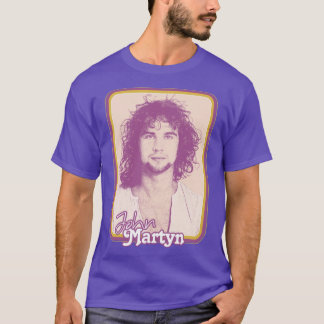 John Martyn Retro Stil Folk Music Älskare Design2 T Shirt