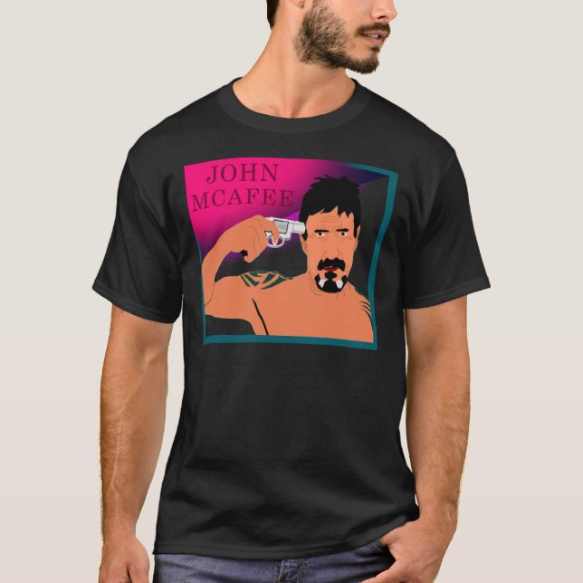 John Mcafee Kreativ innehåll Classic T-Shirt (Framsida)