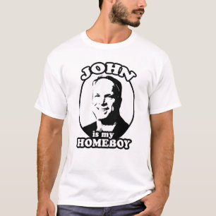 John McCain är min homeboy/John är min homeboy Tee