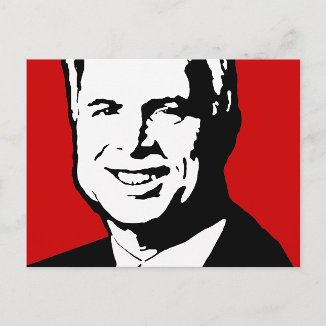 John McCain Gear Vykort (Framsida)