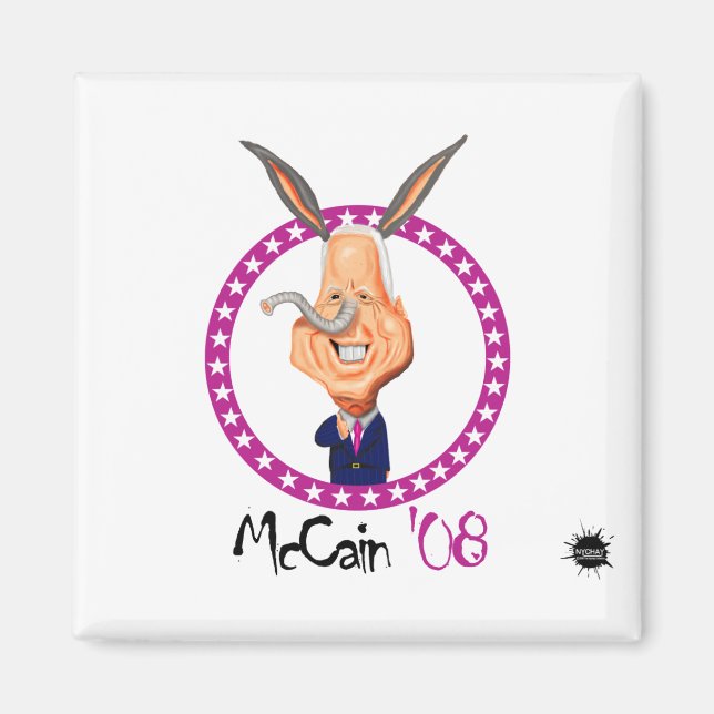 JOHN-McCAIN Magnet (Framsidan)