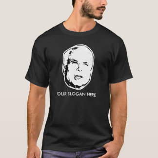 John McCain T-tröjaslogan/anpassade T-shirt