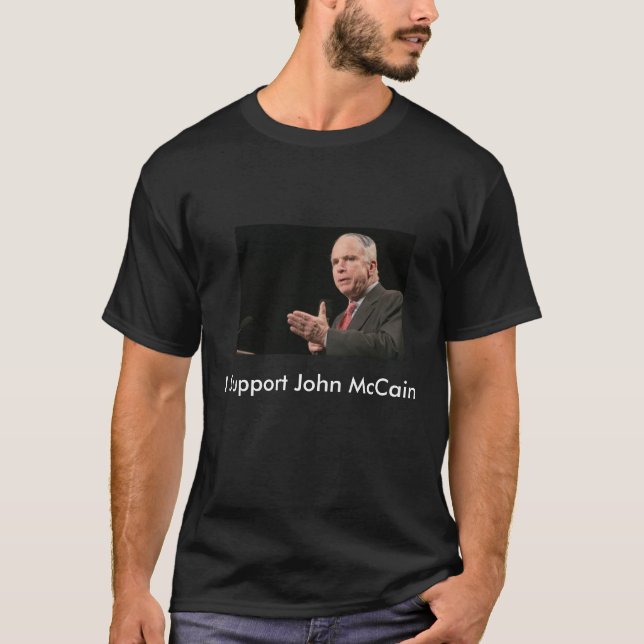 John McCain tshirt T Shirt (Framsida)
