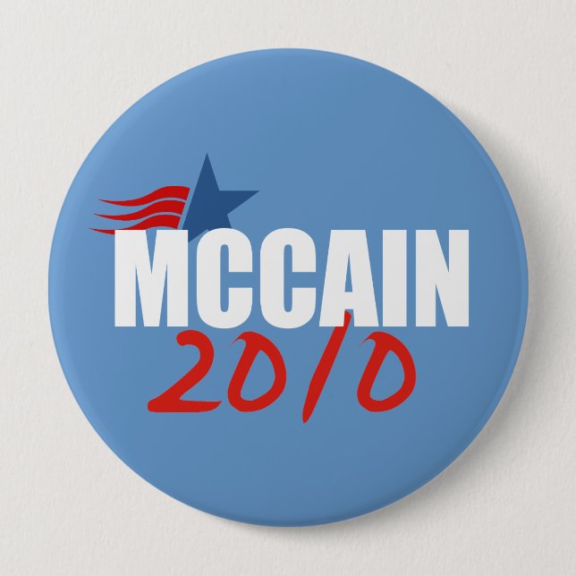 JOHN MCCAIN-valredskap Knapp (Framsida)
