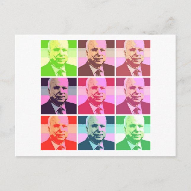 John McCain Vykort (Framsida)