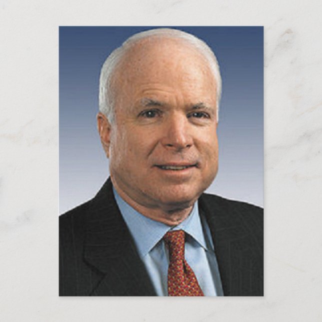 John McCain Vykort (Framsida)