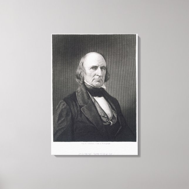 John McLean (1785-1861) ingraverad av Henry Bryan  Canvastryck (Framsida)