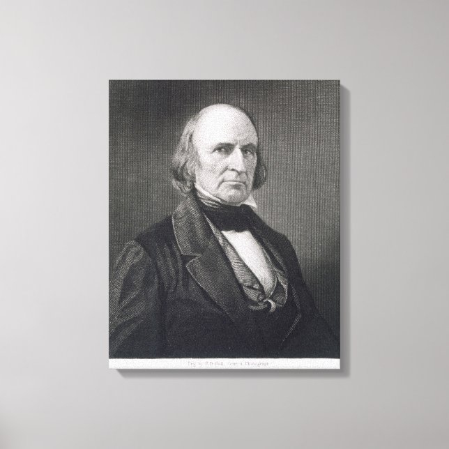 John McLean (1785-1861) ingraverad av Henry Bryan  Canvastryck (Framsida)