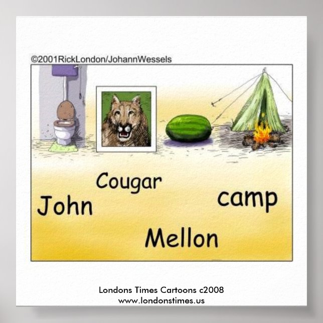 John Mellencamps Parody Poster (Framsidan)