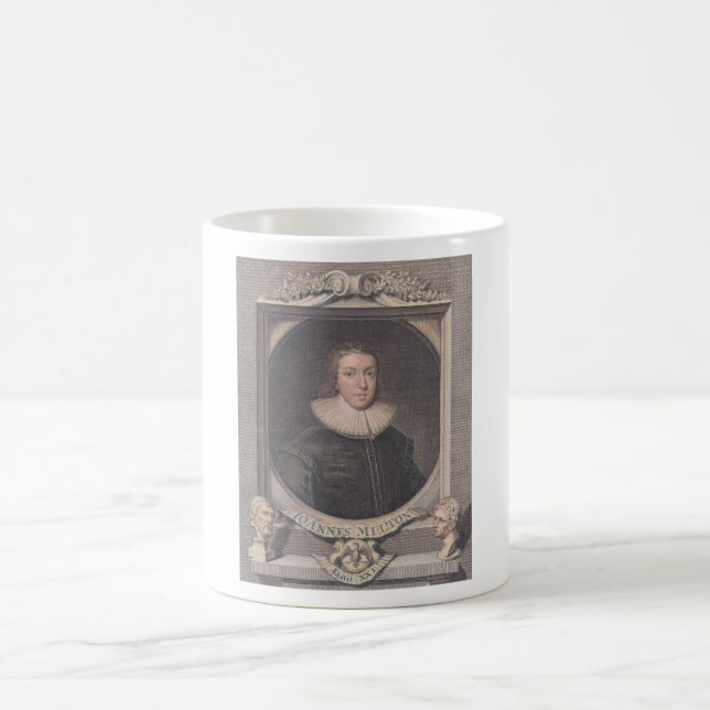 John Milton - Poet Kaffemugg (Center)