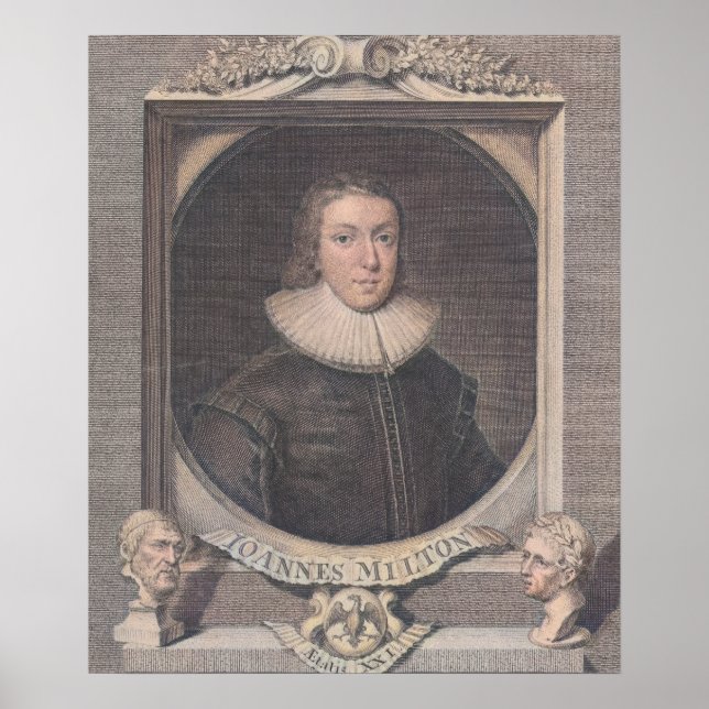 John Milton - Poet Poster (Framsidan)