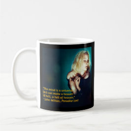 John Milton Quote Kaffemugg