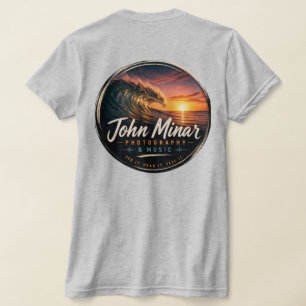 John Minar Fotografering & Musik T Shirt