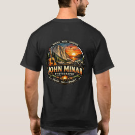 John Minar Fotografering & Musik T Shirt