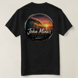 John Minar Fotografi & Musik T Shirt