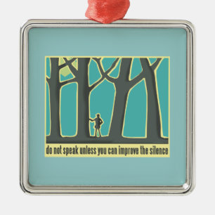 John Muir Quote Julgransprydnad Metall