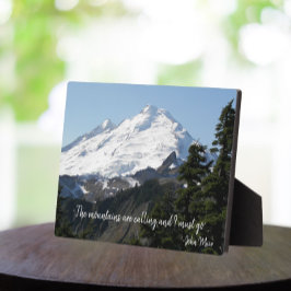 John Muir Quote Mountain Photo