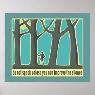 John Muir Quote Poster
