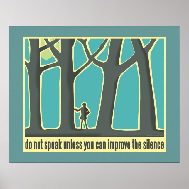 John Muir Quote Poster (Framsidan)
