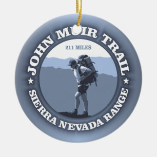 John Muir slinga Julgransprydnad Keramik