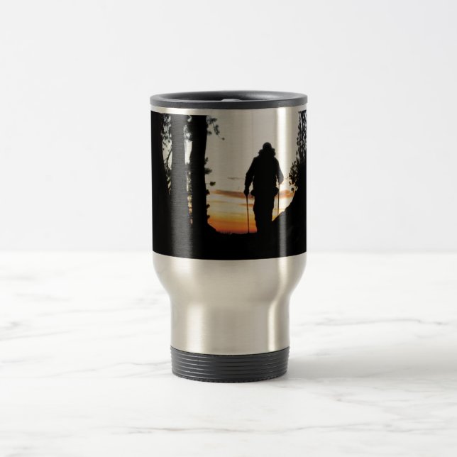 John Muir Trail Hiker 2 - Sierra Nevada Mountains Resemugg (Center)