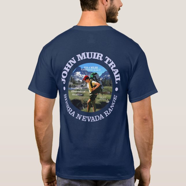 John Muir Trail (Hiker C) Tee Shirt (Baksida)