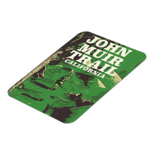 John Muir Trail Kalifornien researrangemang. Magnet